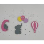 Bebek Çocuk Odası 4'lü Set Duvar Aydınlatma