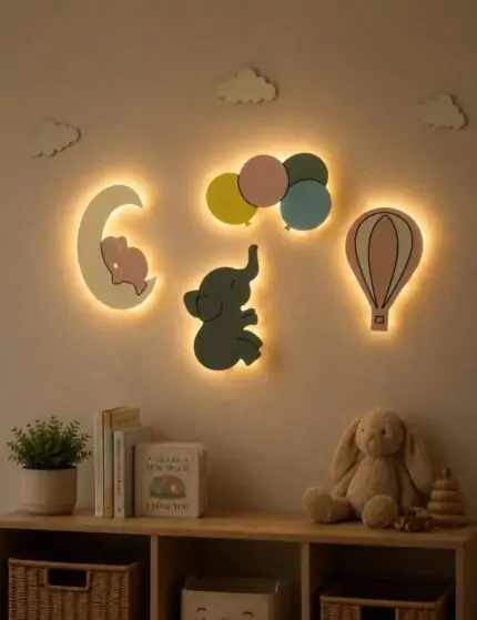 Çocuk odası gece lambası